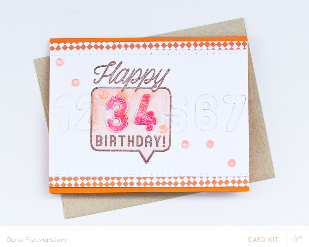 Happy 34th Card