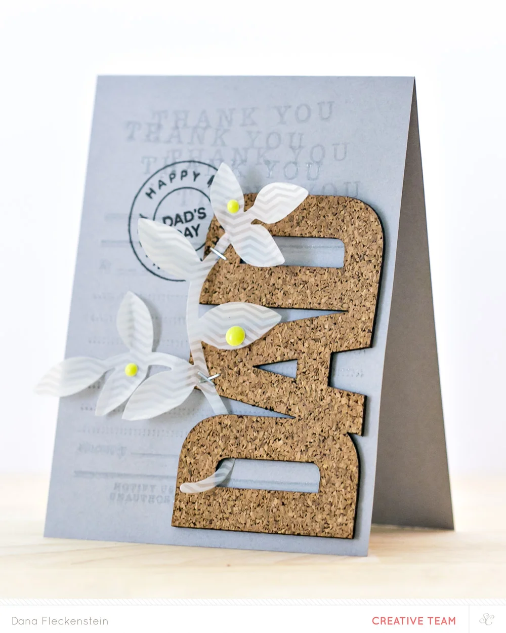 Handmade Father's Day Card by @pixnglue