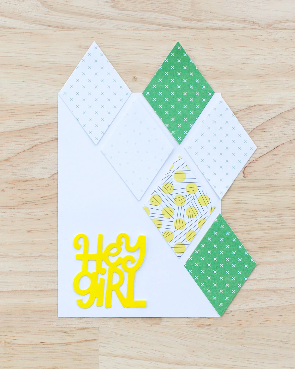 Two craft dies, three ways. Step by step tutorial by @pixnglue
