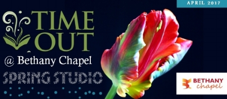 Come out for a causal Time Out this spring! No morning Thought for the Day, just 2 solid hours to work on your projects. Bring your own project to work on ("Bottom Drawer") or join us for exercise, walking, quilting or card-marking. You bring the supplies, and we'll put on the coffee and snacks! Tuesday Mornings , April 25, May 2, 9, & 16 between 9:30 - 11:30 AM $15 session fee; Drop In childcare fee (if applicable)