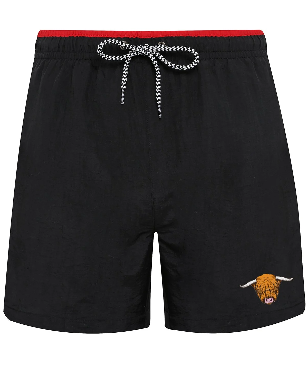 black-red-swim-short-brave-scottish-gifts-highland-cow-1.jpg