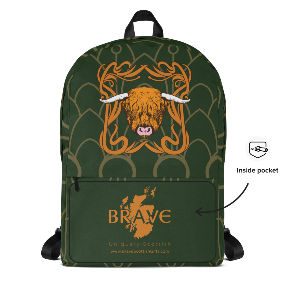 art-nouveau-scottish-highland-cow-backpack-inside