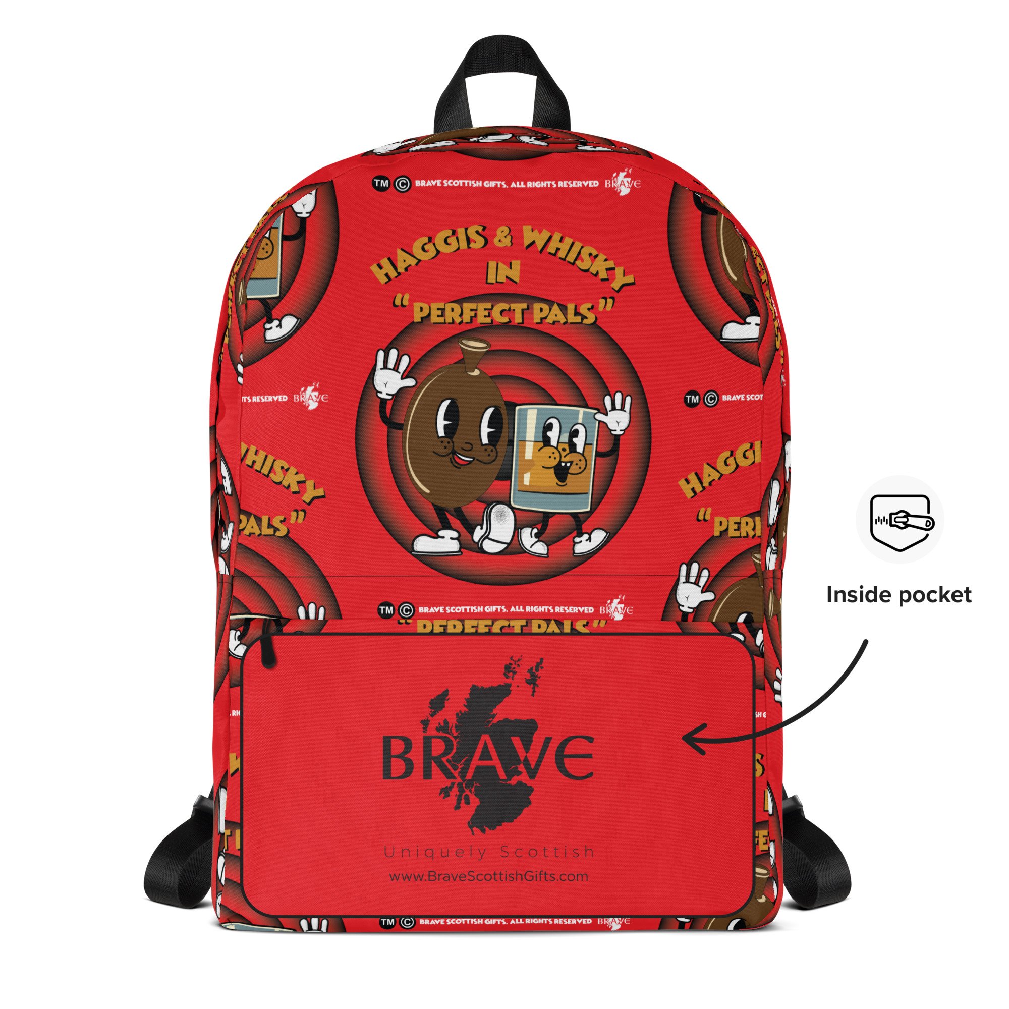 haggis-whisky-scottish-backpack-pocket