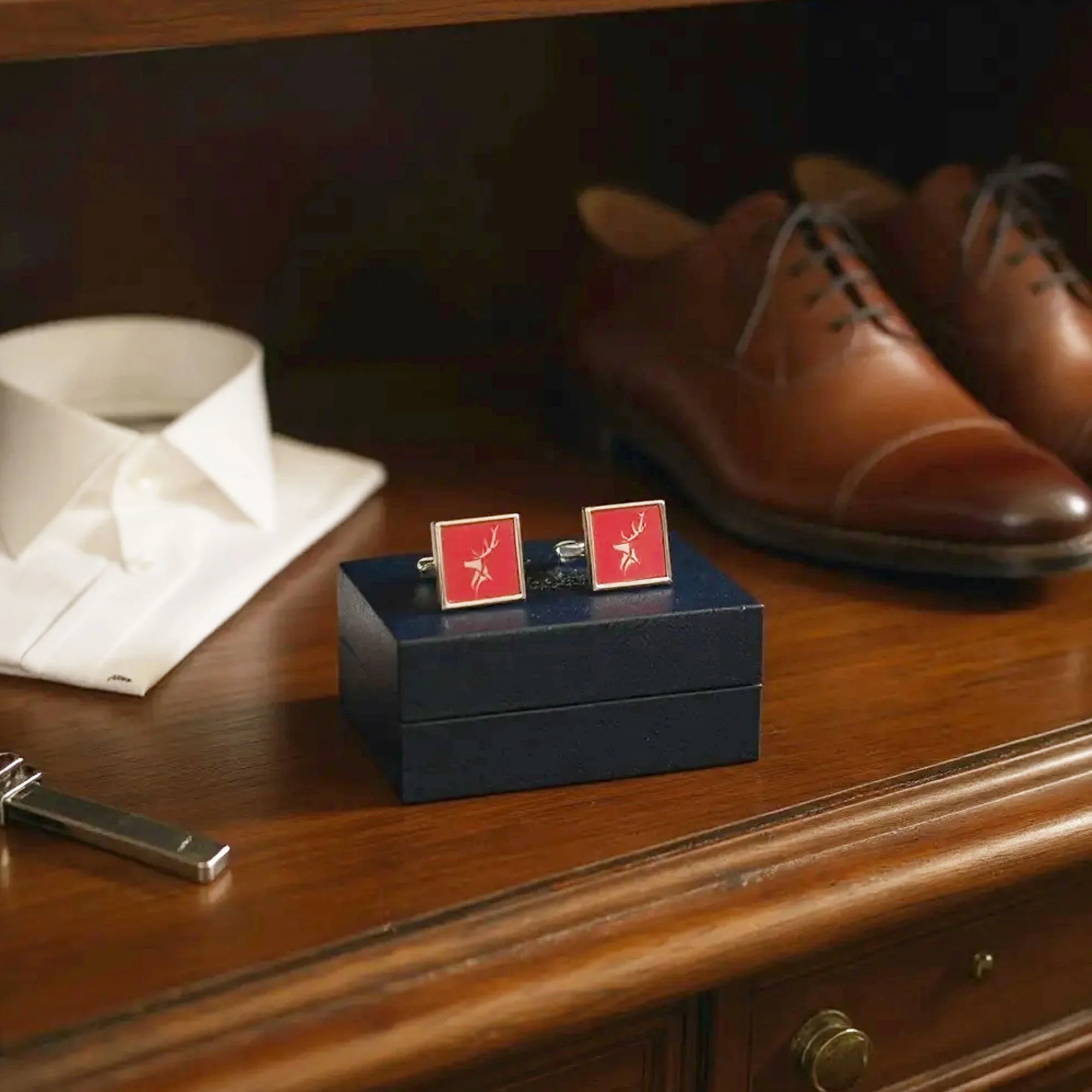 stag-red-cufflinks-brave-scottish-gifts-model.jpg