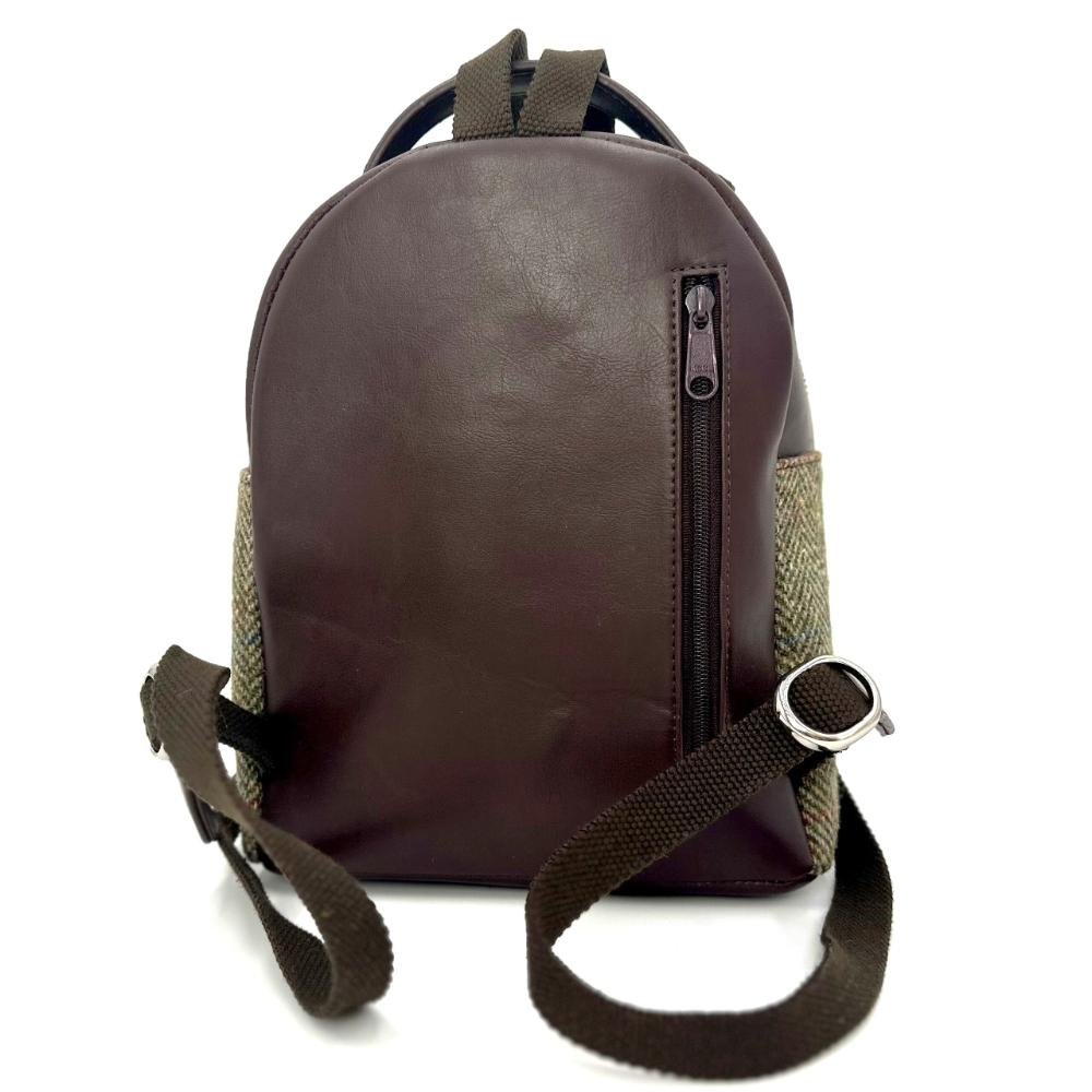 Backpack Country Green Harris Tweed (3).jpg