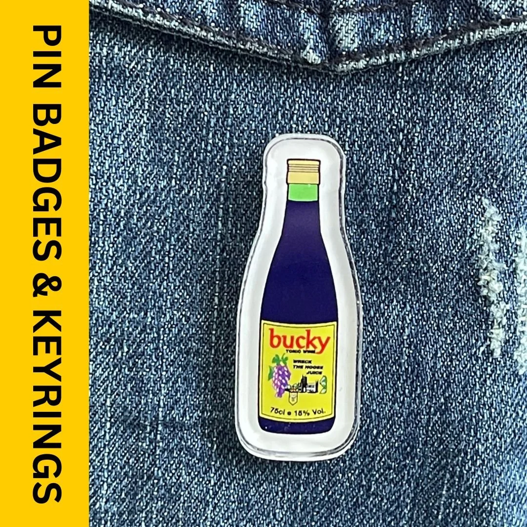 Pin Badges & Keyrings