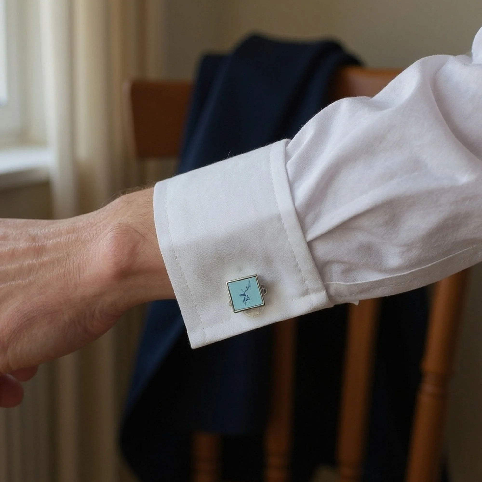 stag-cream-cufflinks-brave-scottish-gifts-model.jpg