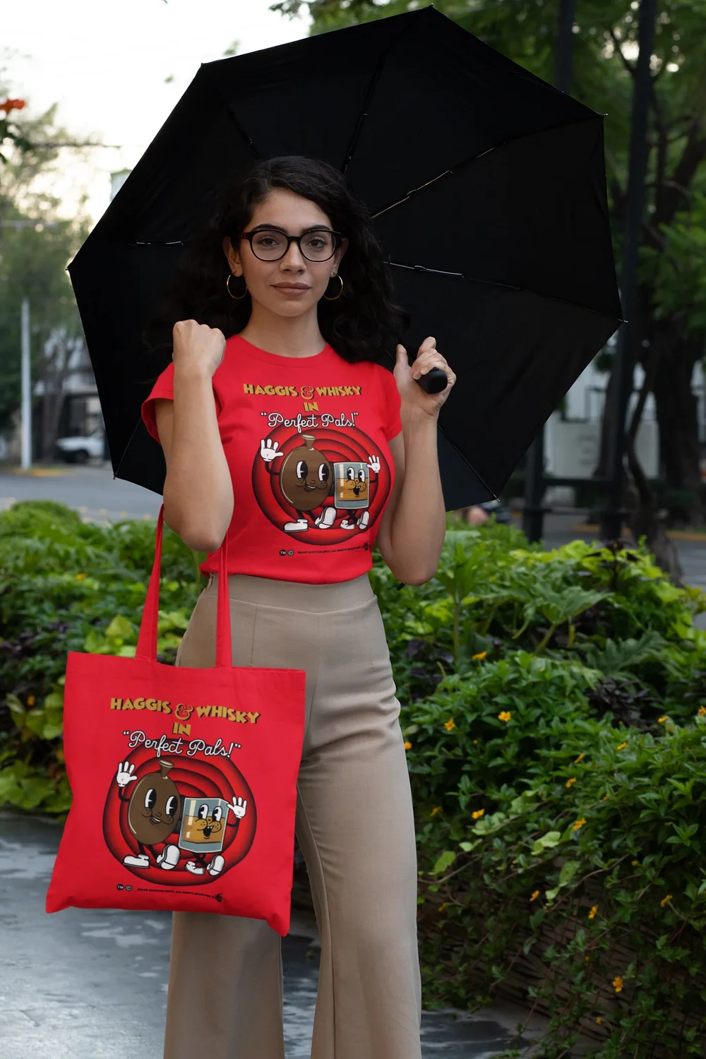 Scottish Bag · Redwine