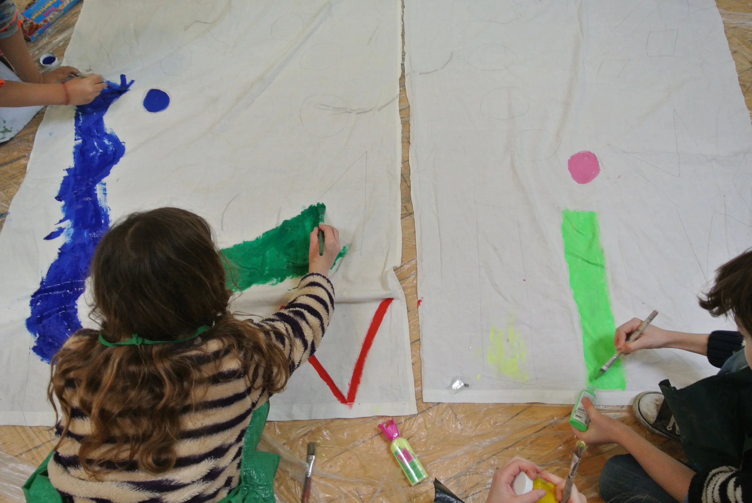 Circus Banner Making Workshop Ludlow Assembly Rooms Crafty Fox