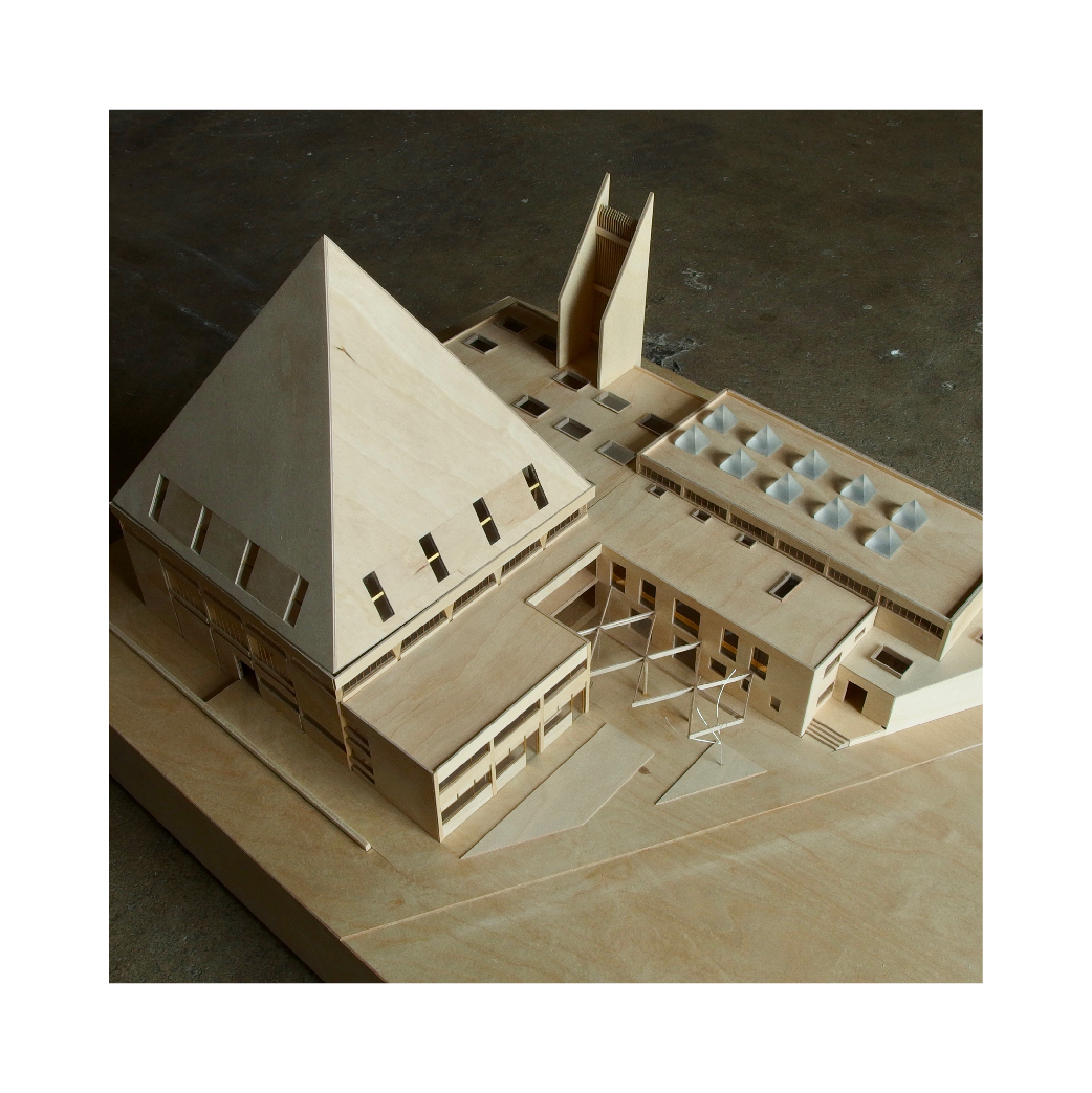 Church timber model