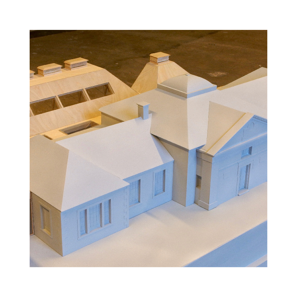 Edinburgh Academy timber model