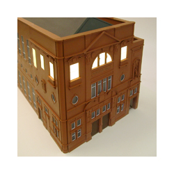 Kingston Halls architectural model