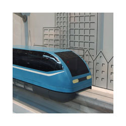 Maglev train interactive model