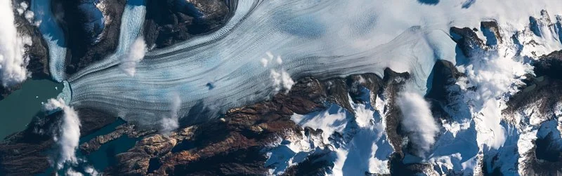 Upsala Glacier in Patagonia