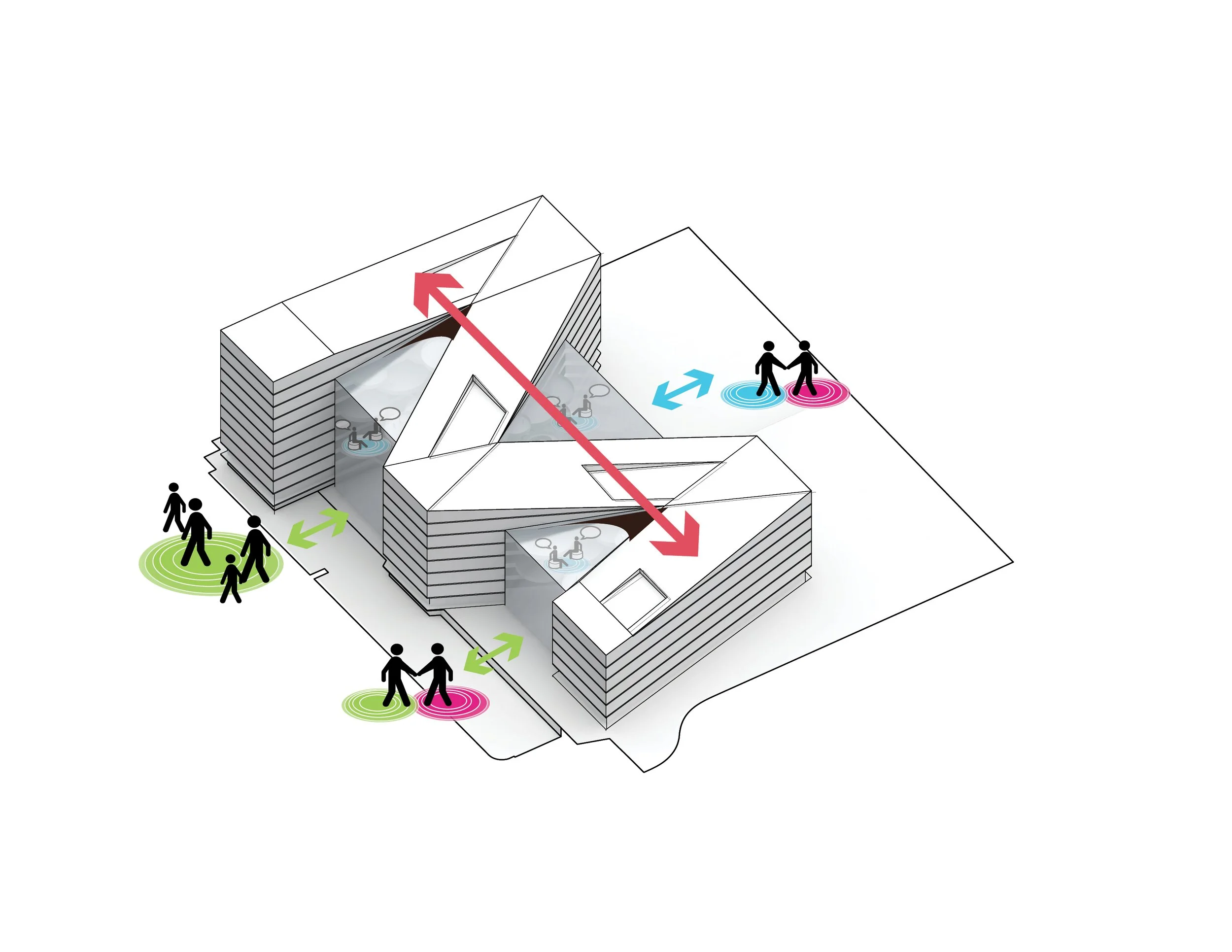 Circulation Spine - Shared Common Space