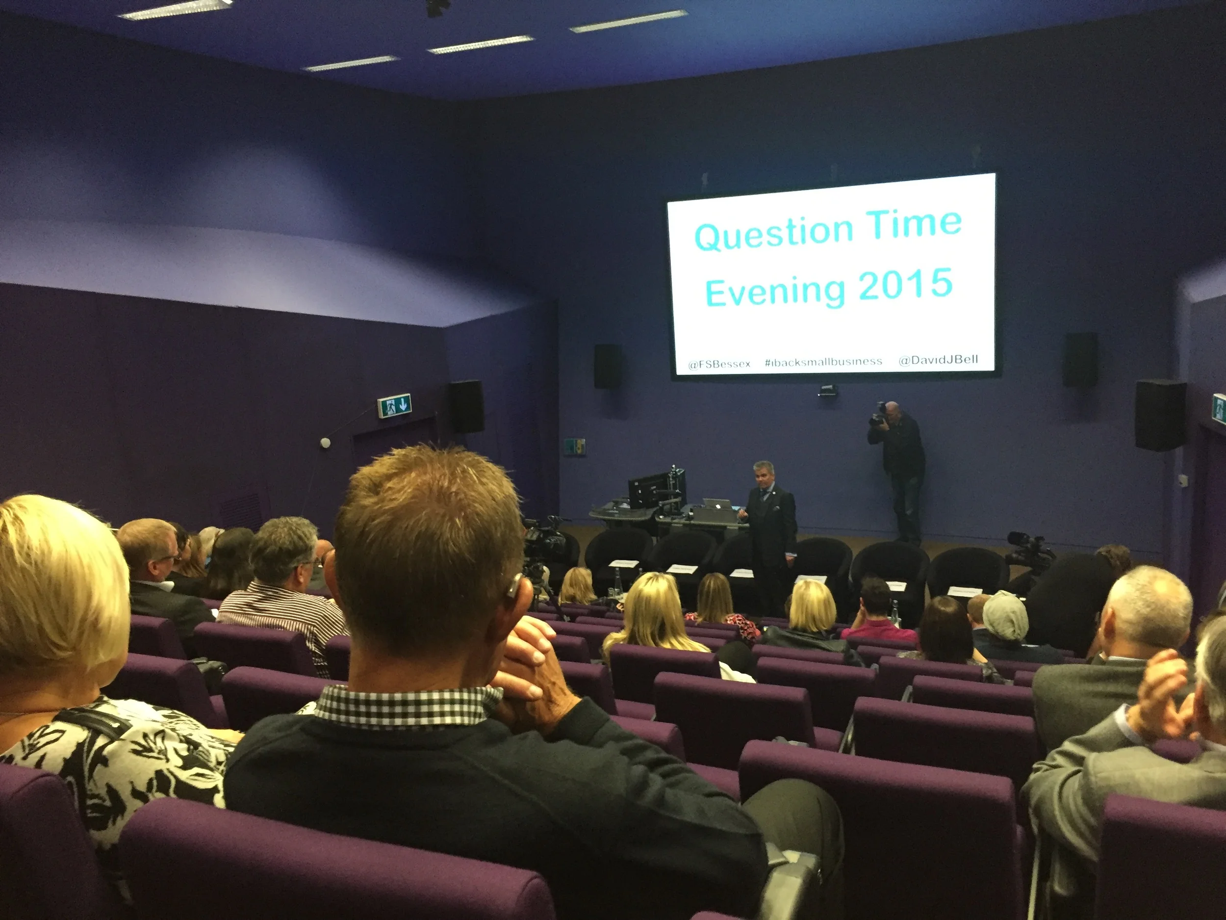 QuestionTime audience getting ready