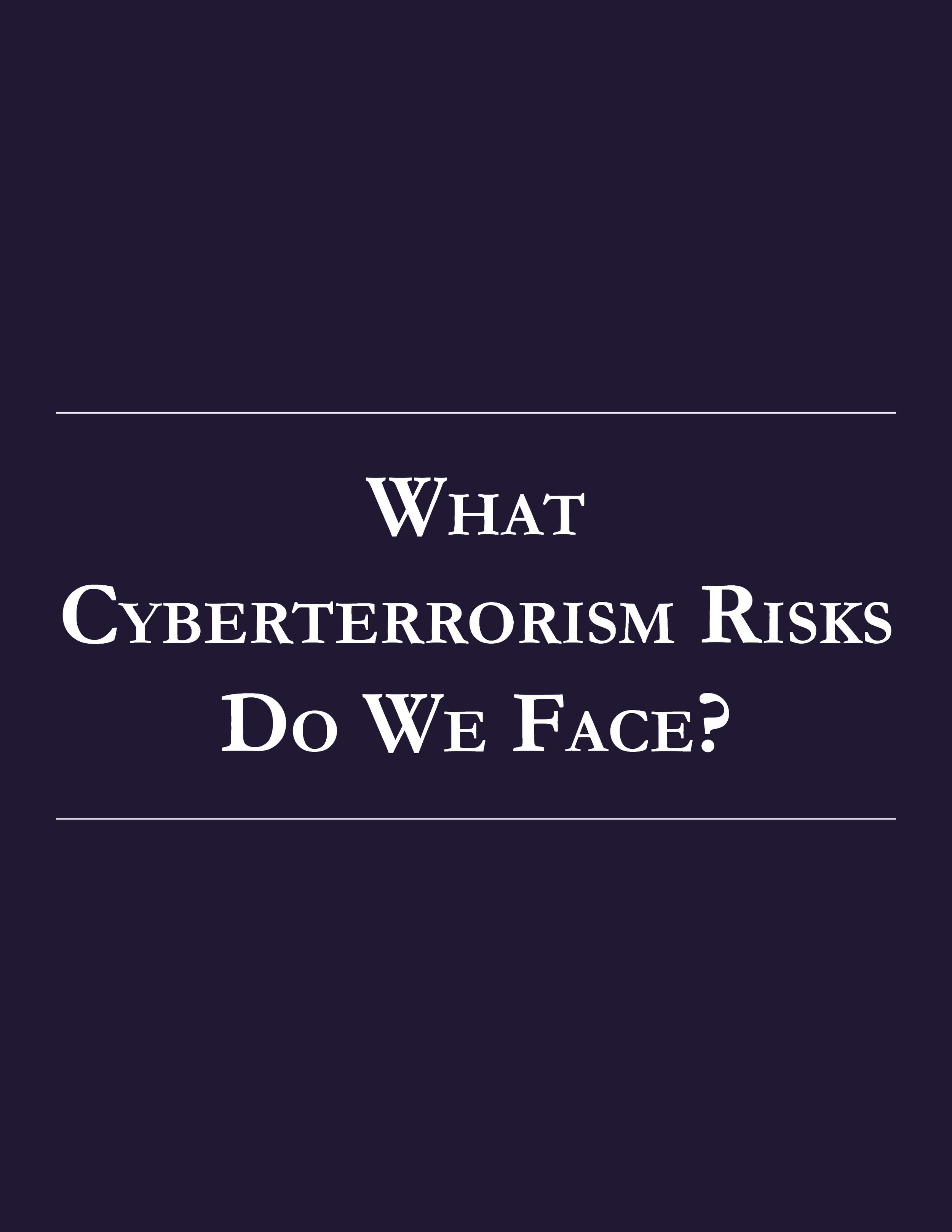 Cyberterrorism