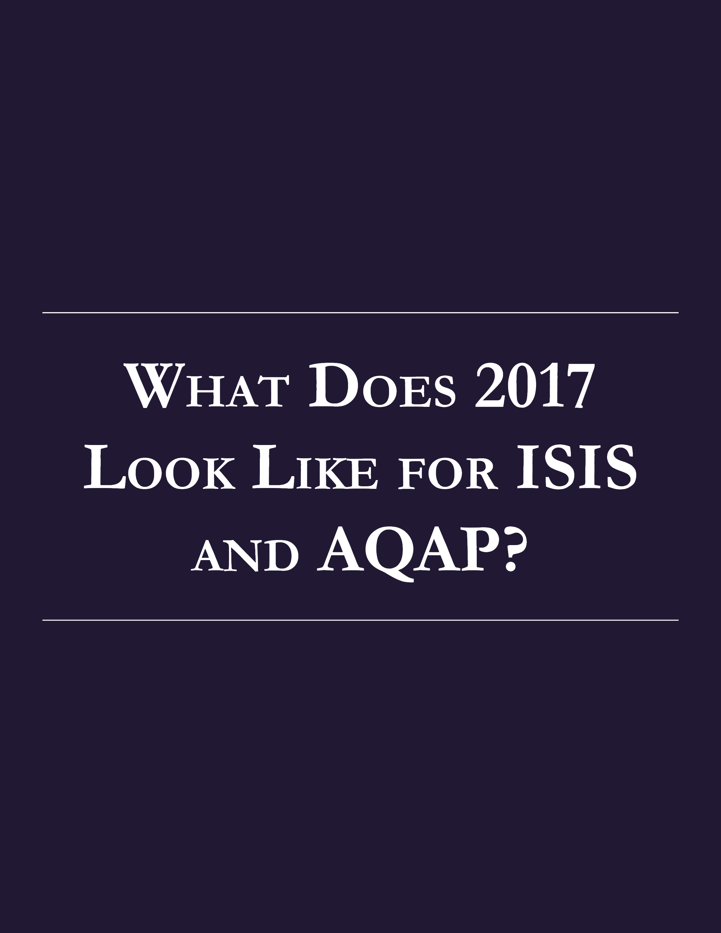 International Terrorism