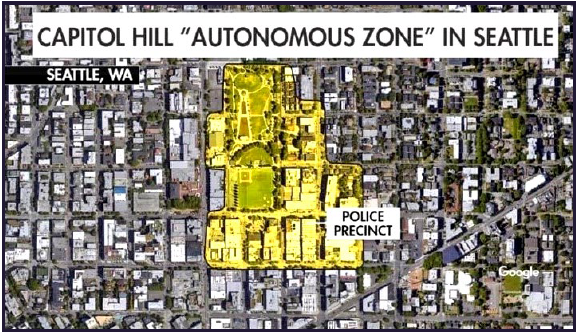 Anarchist Extremists Among ‘Autonomous Zone’ in Seattle