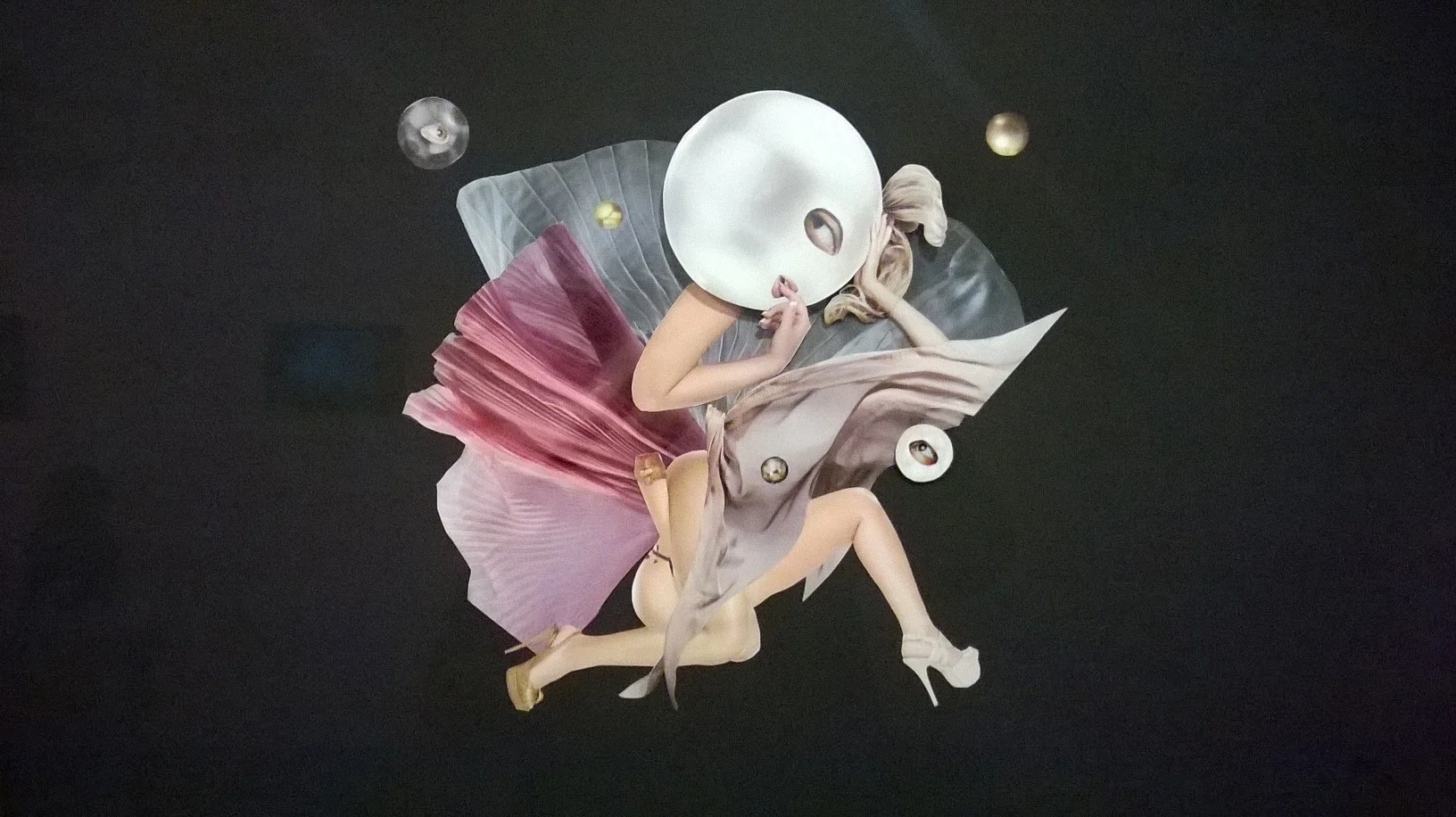Rashaad Newsome, 2015, Coy , Collage on paper 