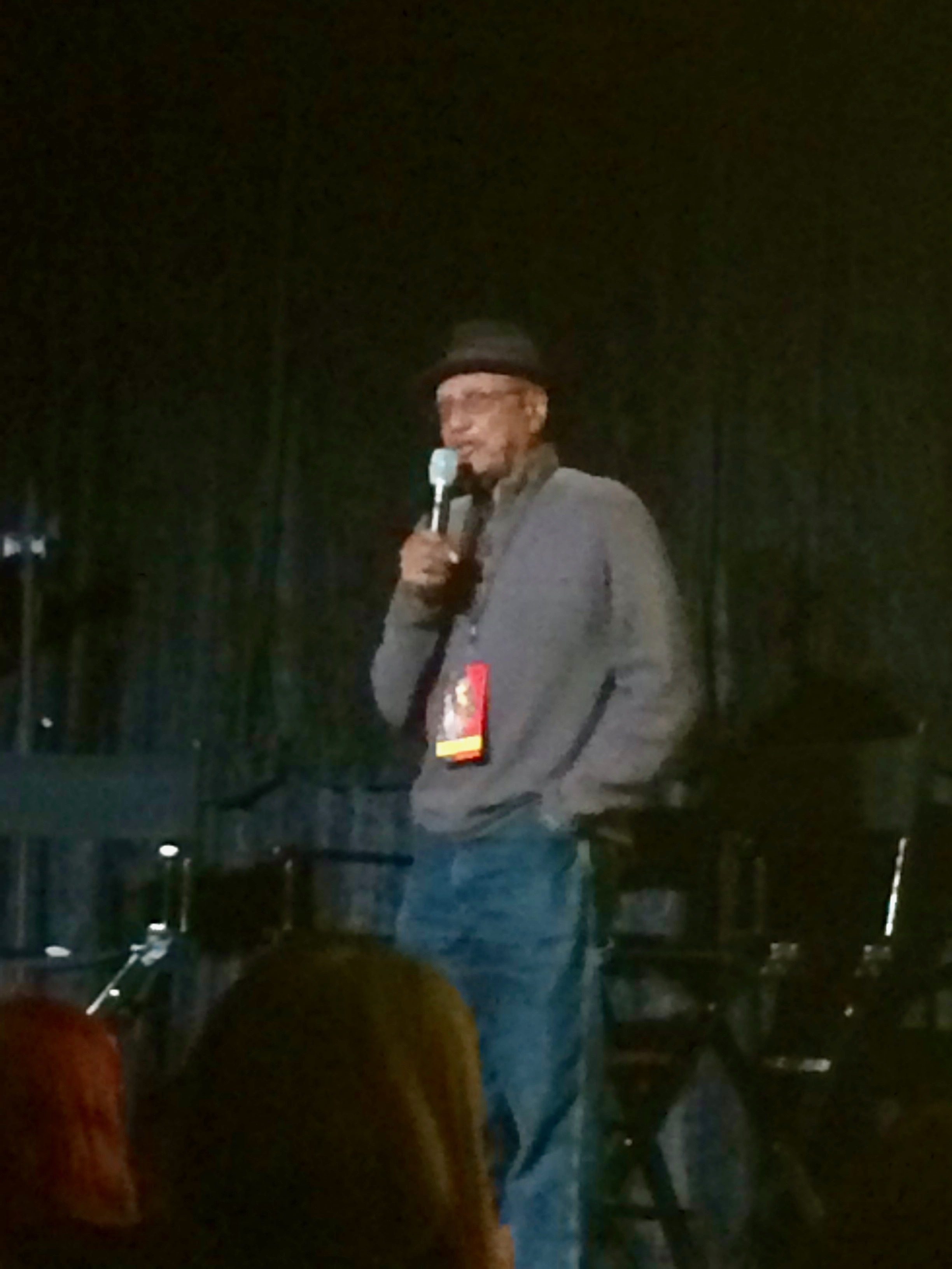 This is Floyd Norman introducing the documentary recently released about himself. Norman was the first black animator that worked at Walt Disney Animation, his first movie was Sleeping Beauty (1959).