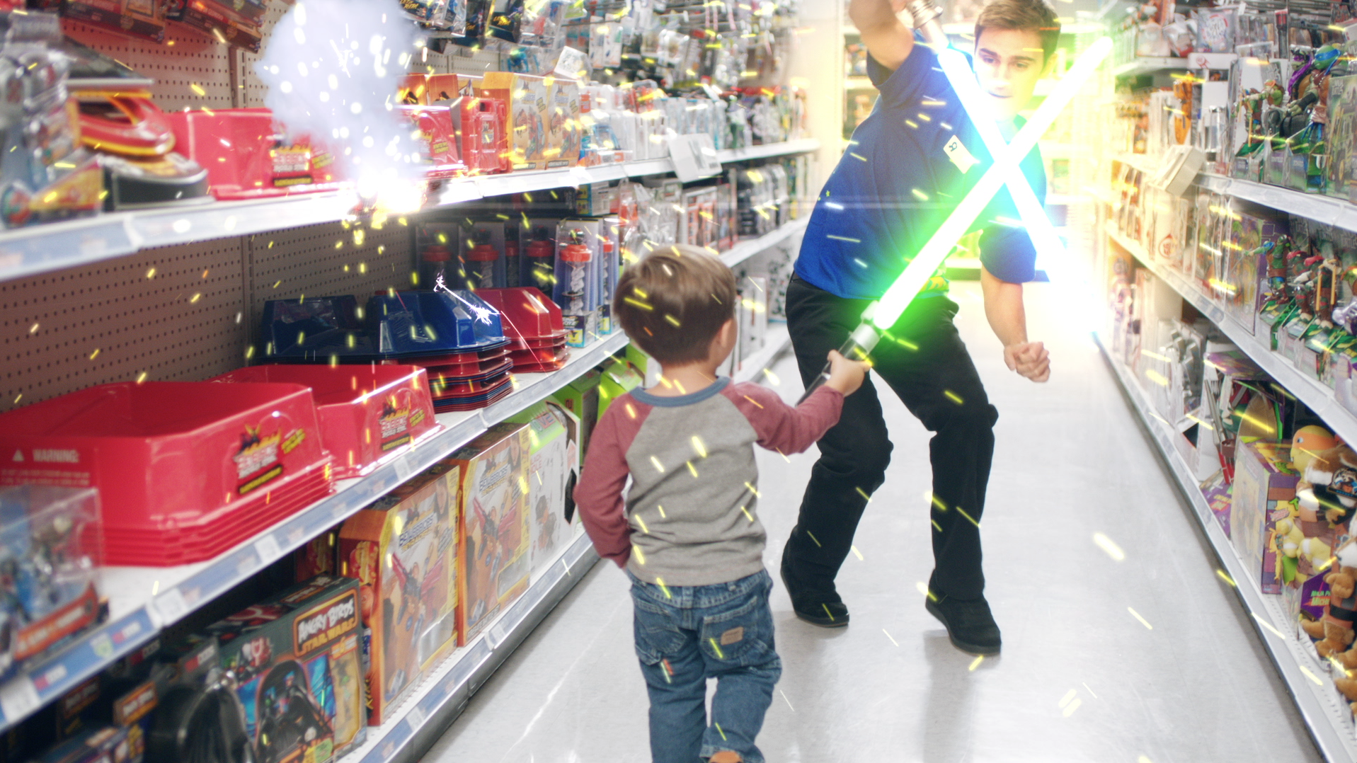 Toys'R'Us - C'mon Lets Play - The force is strong with this little guy! (Copy)