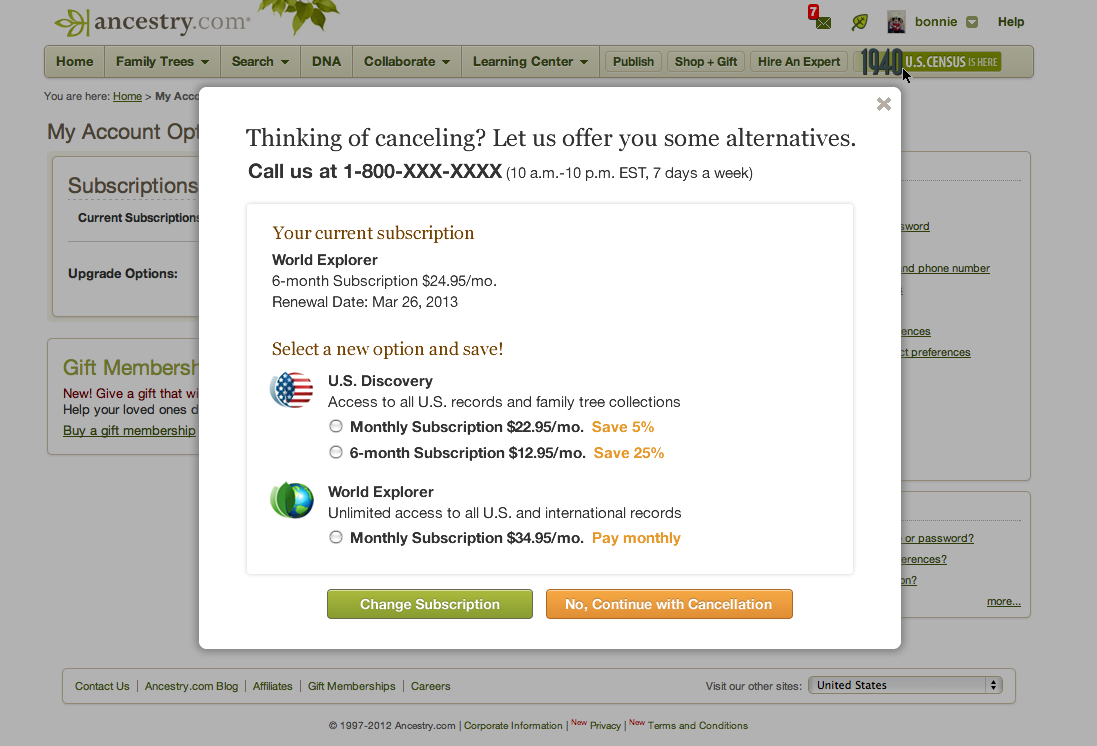 A/B Testing for Cancellation Workflow