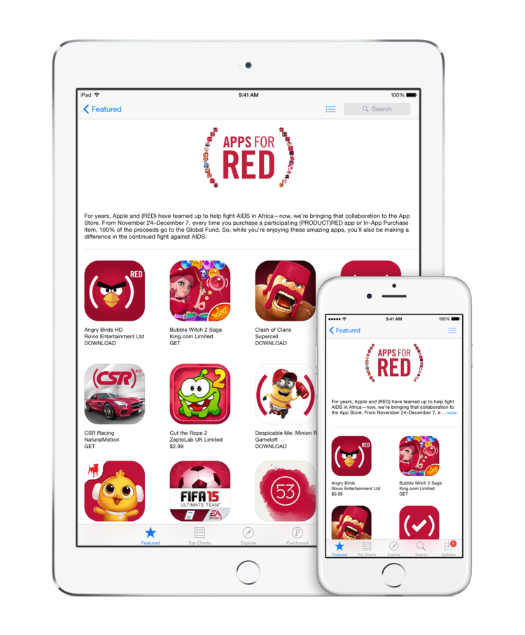 Apps for (RED)