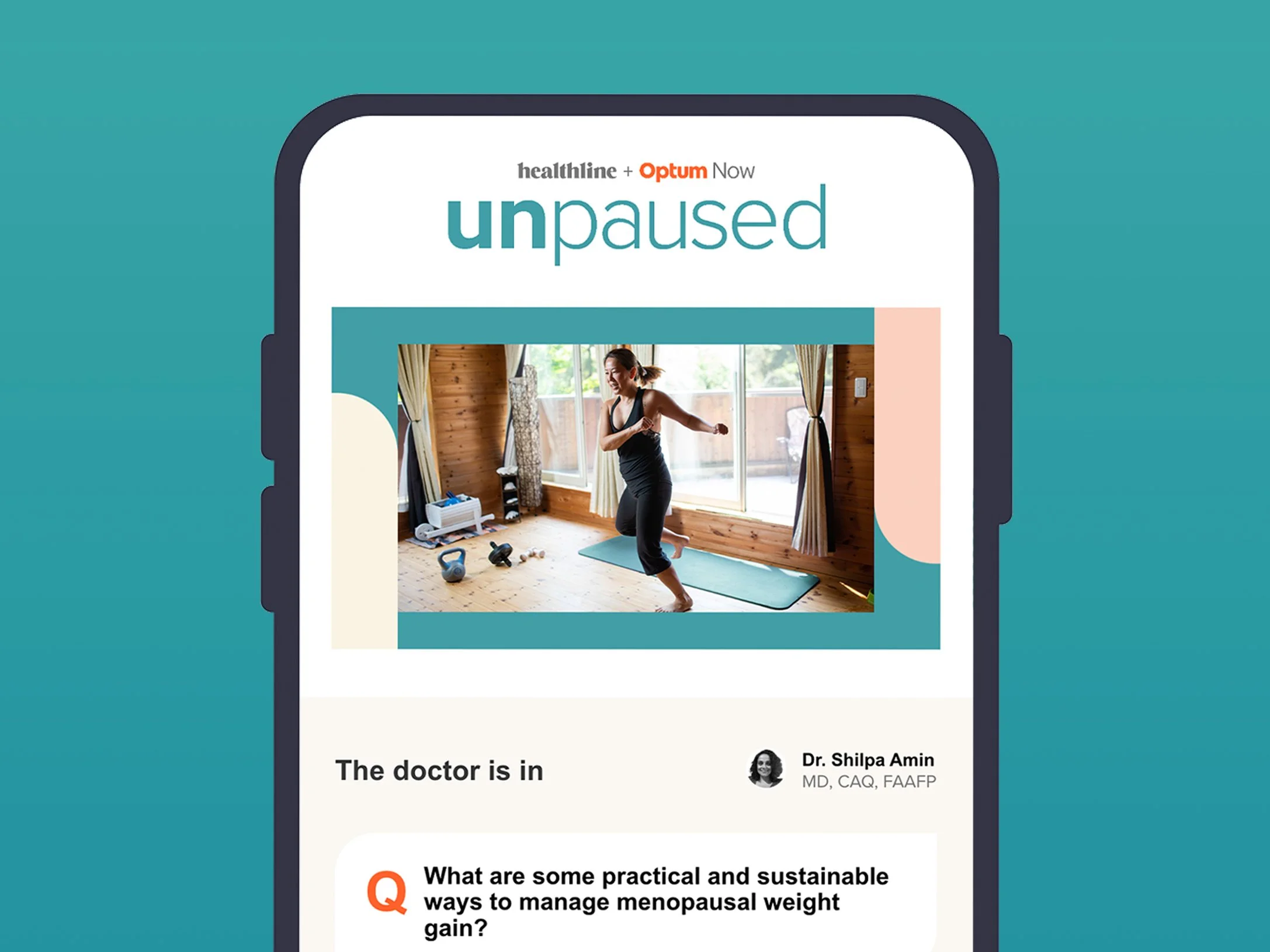 Menopause Direct Marketing - Healthline x Optum