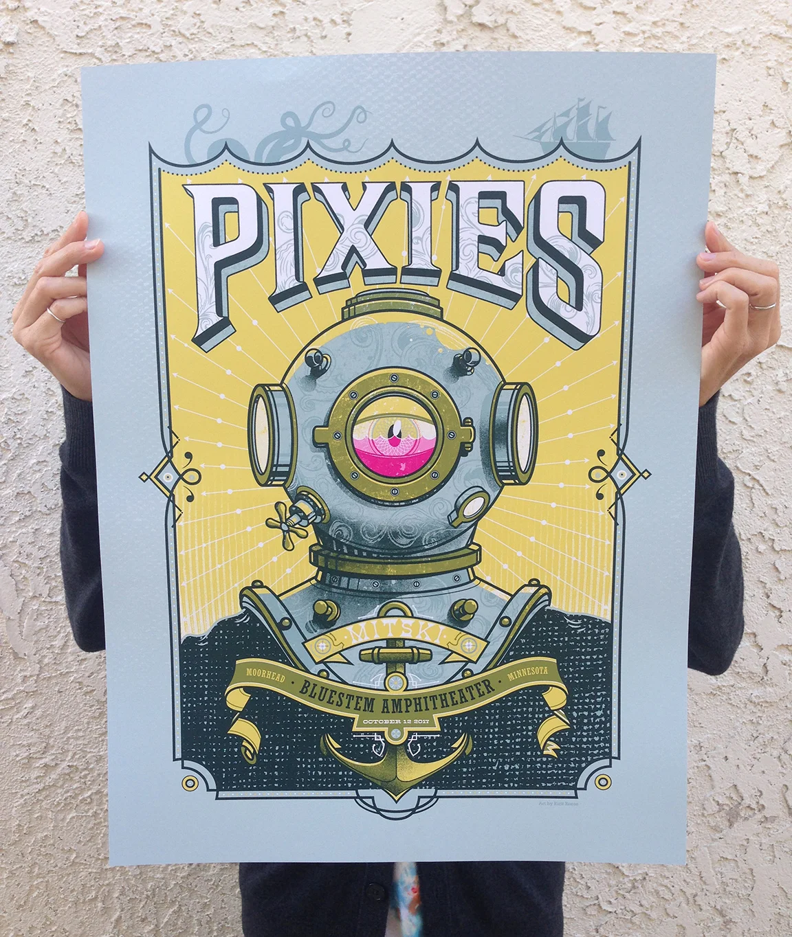 Gig poster for Pixies