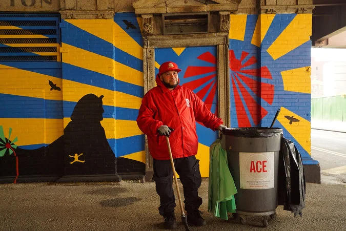 A Janitor, Once an Addict, Cleans Up His Life