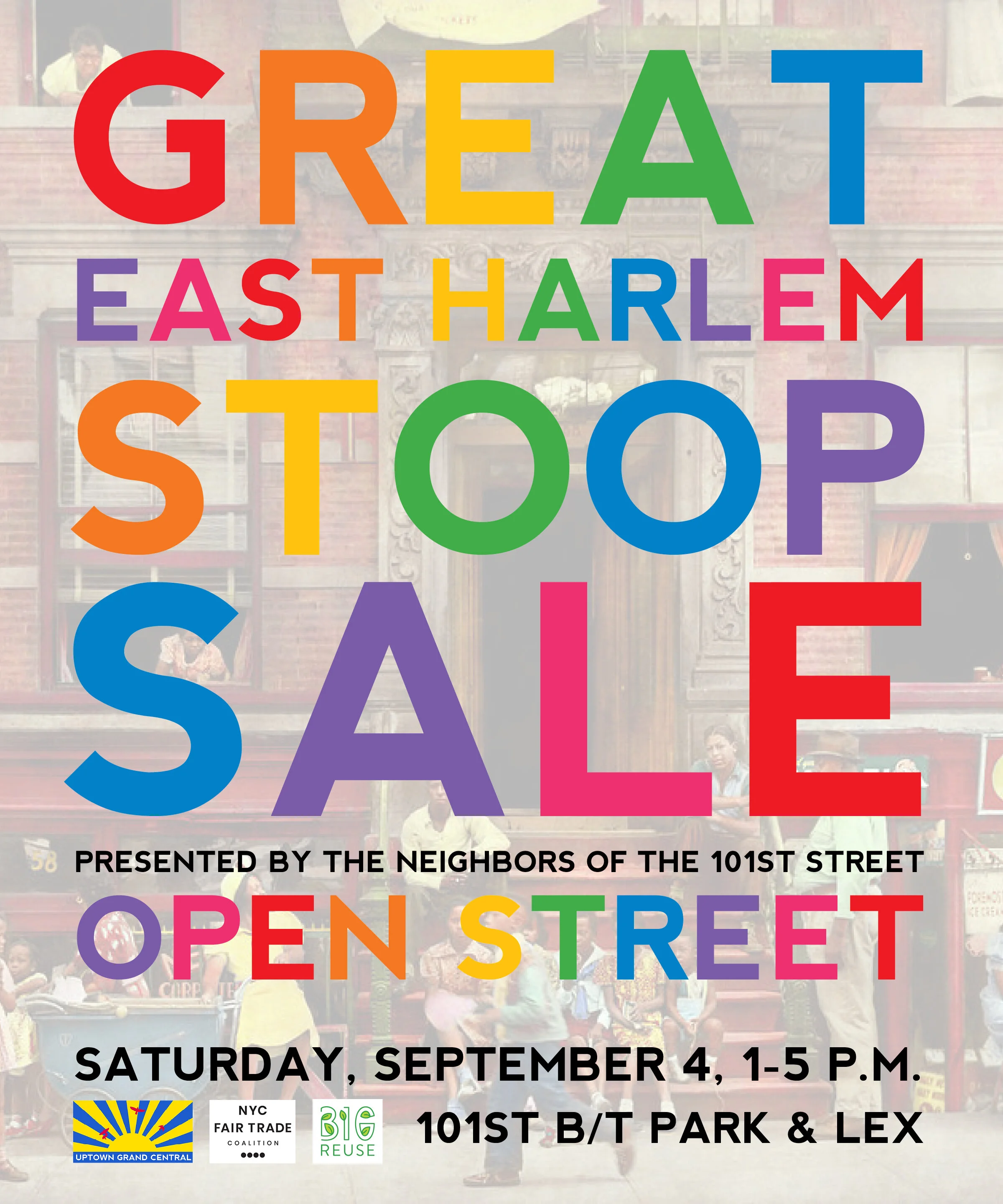 GREAT EAST HARLEM STOOP SALE