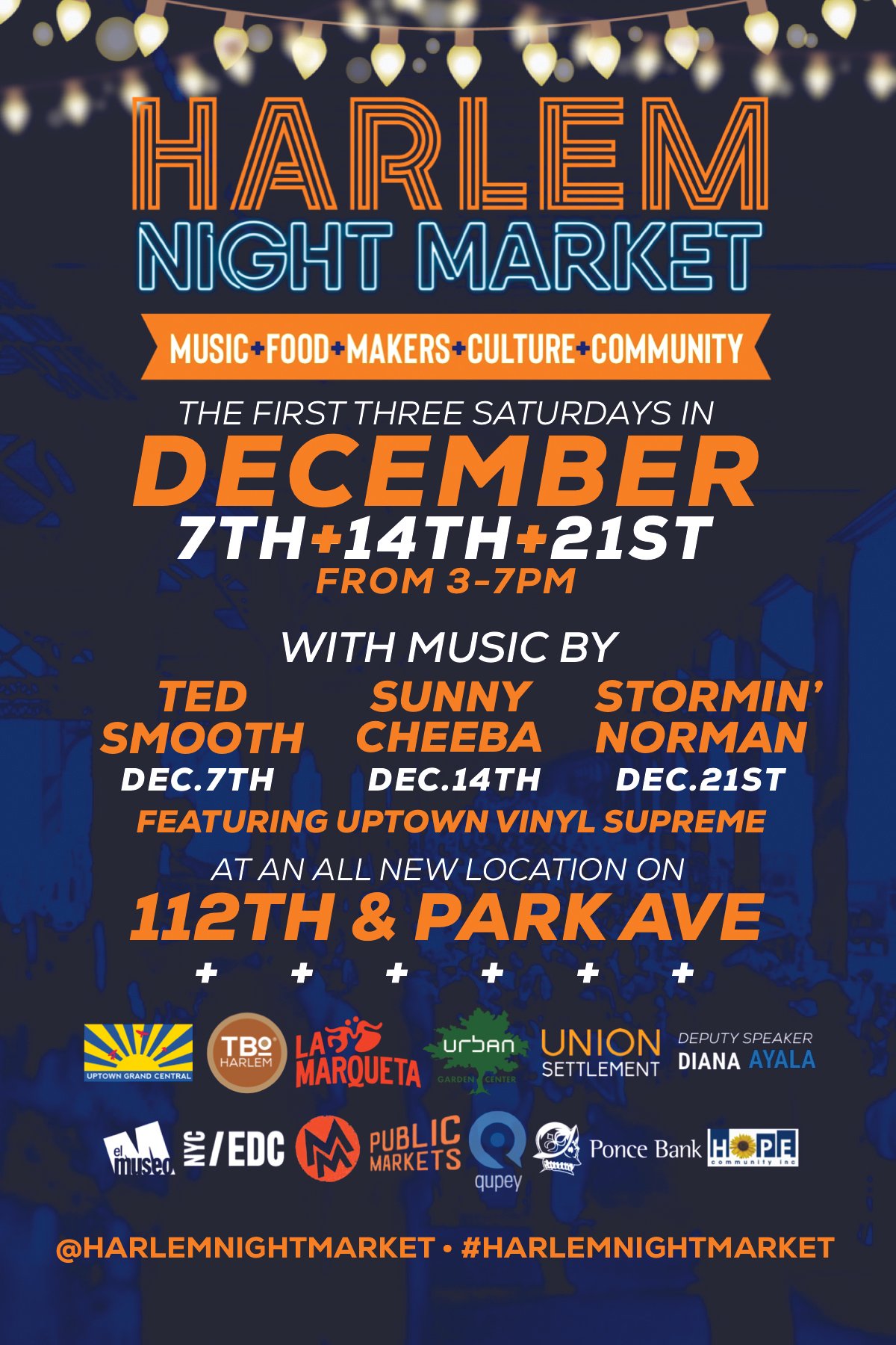 HARLEM NIGHT MARKET AT LA MARQUETA