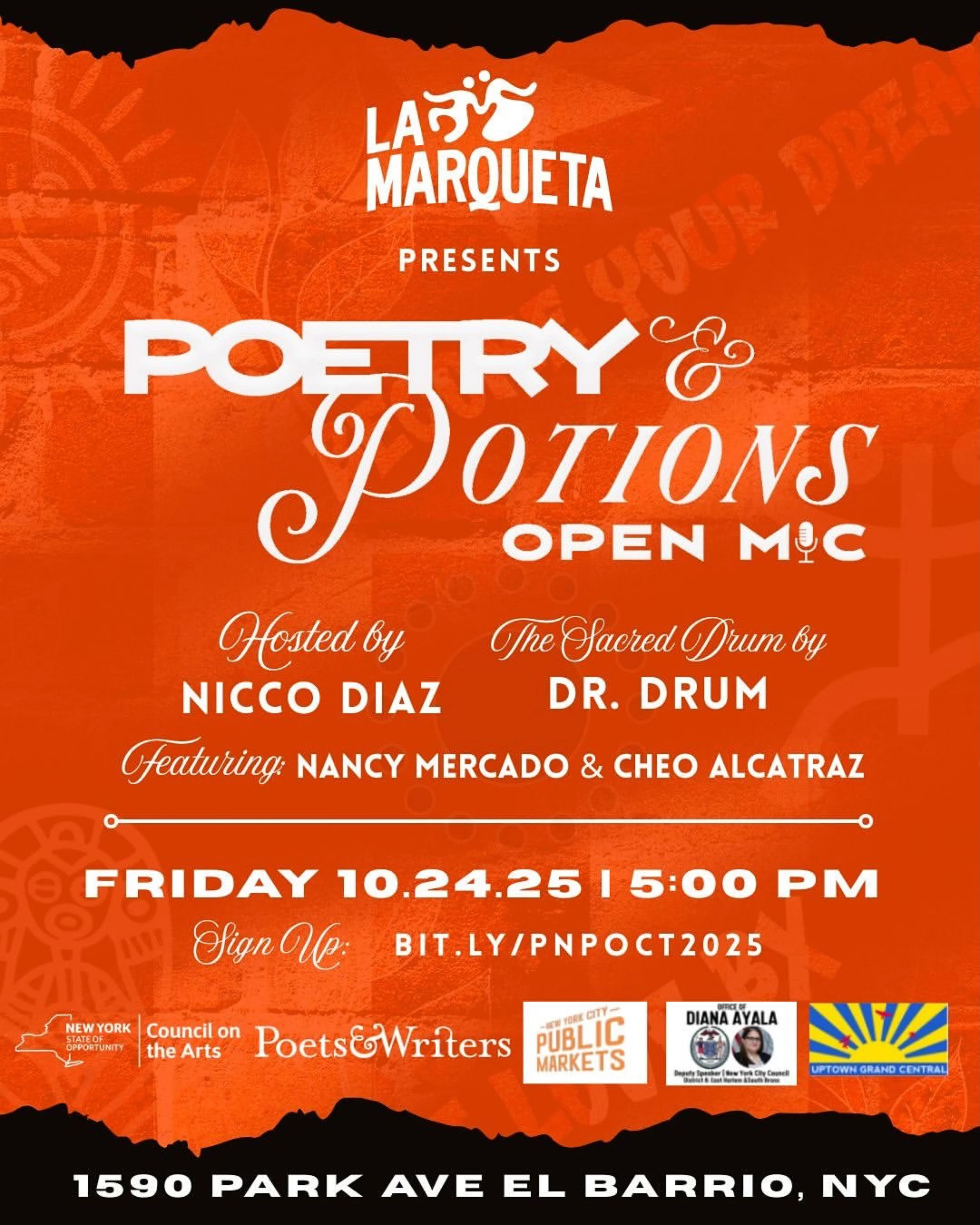 POETRY &amp;  POTIONS: OPEN MIC