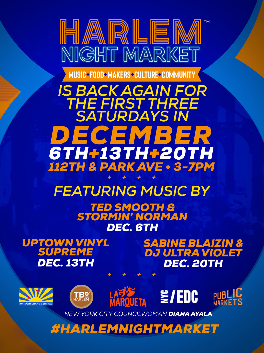 HARLEM NIGHT MARKET AT LA MARQUETA