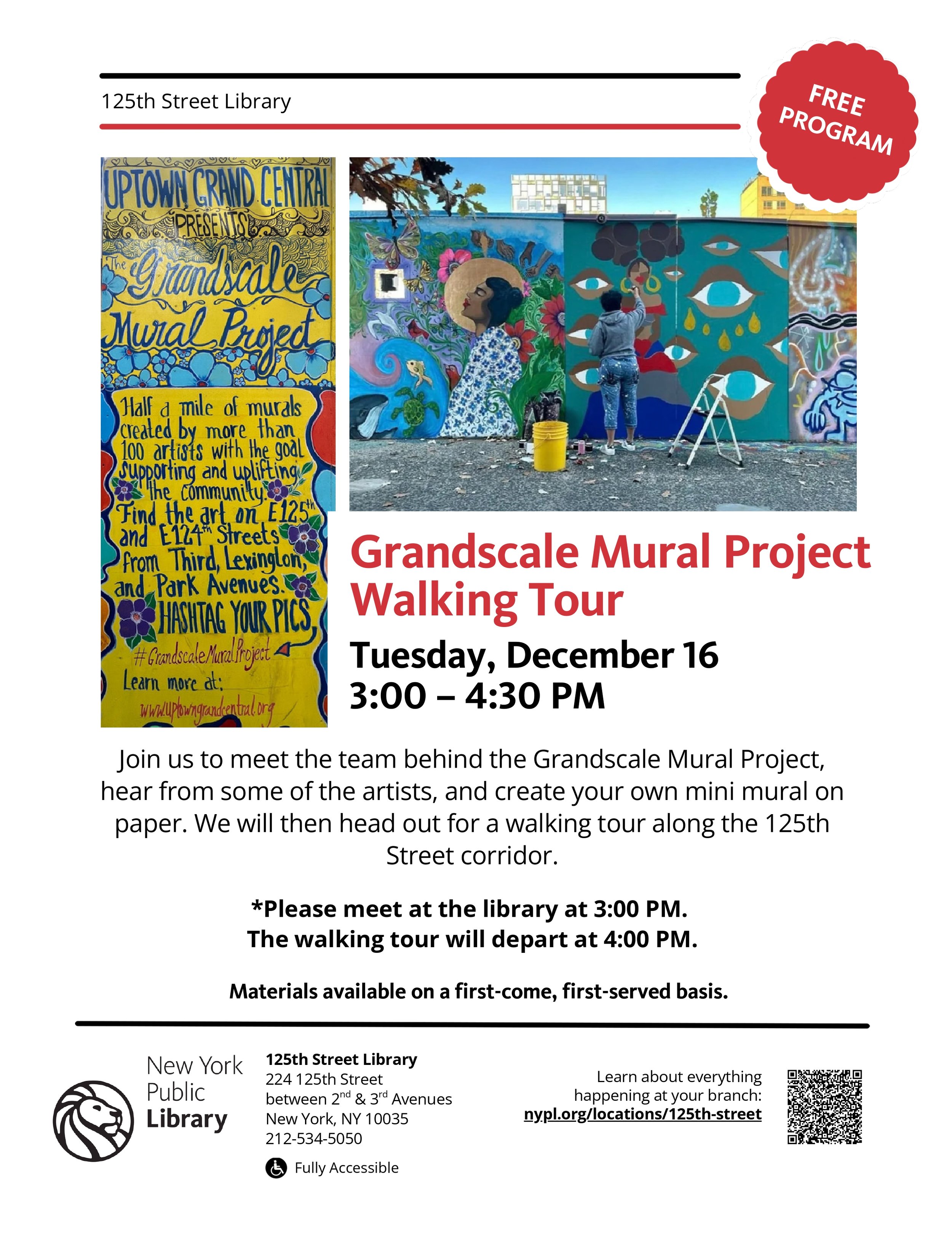 GRANDSCALE MURAL PROJECT WALKING TOUR