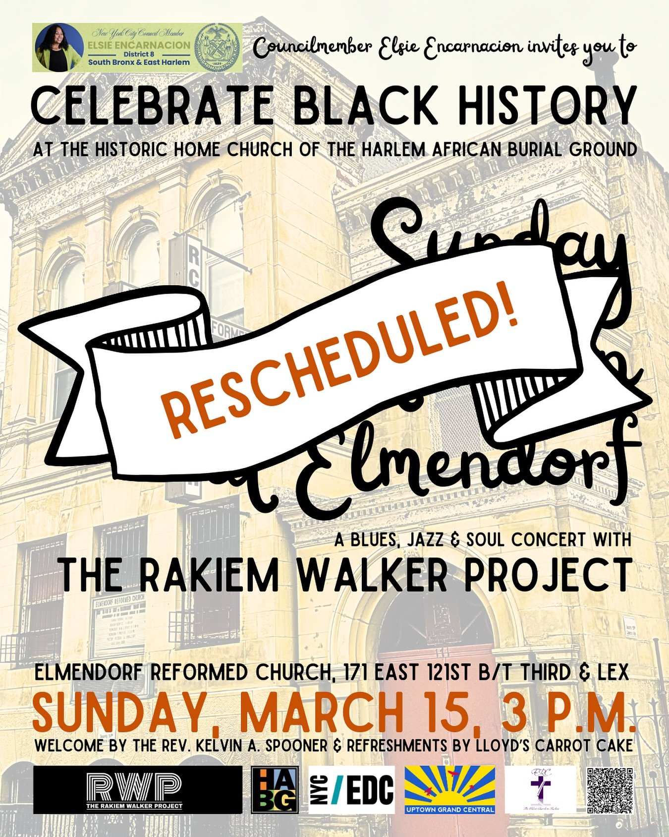 ❄️❄️❄️ RESCHEDULED DUE TO SNOW! OUR NEW DATE IS MARCH 15, AND ALL CURRENT REGISTRATIONS WILL BE HONORED. ❄️❄️❄️

Celebrate Black history &mdash; and the future of the Harlem African Burial Ground @harlemafricanburialground &mdash; during an afternoon