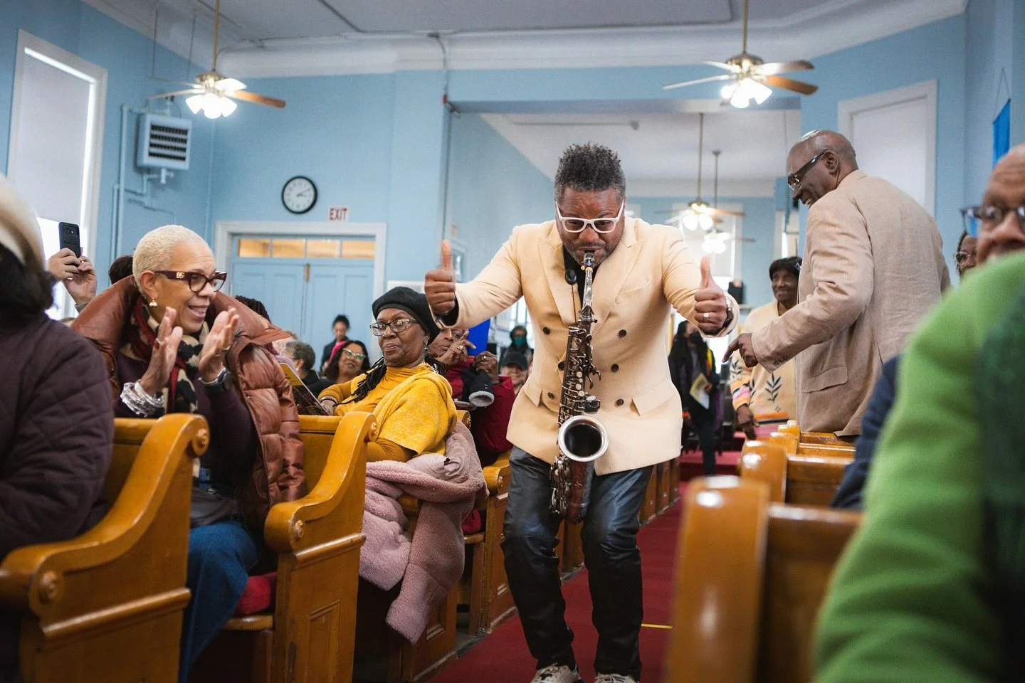 On this Palm Sunday morning, sending much love to all of you who joined us for an afternoon of rhythm, blues and soul at&nbsp;Elmendorf Reformed Church &mdash; the oldest church in Harlem&nbsp;and the&nbsp;home church of the&nbsp;Harlem African Buria