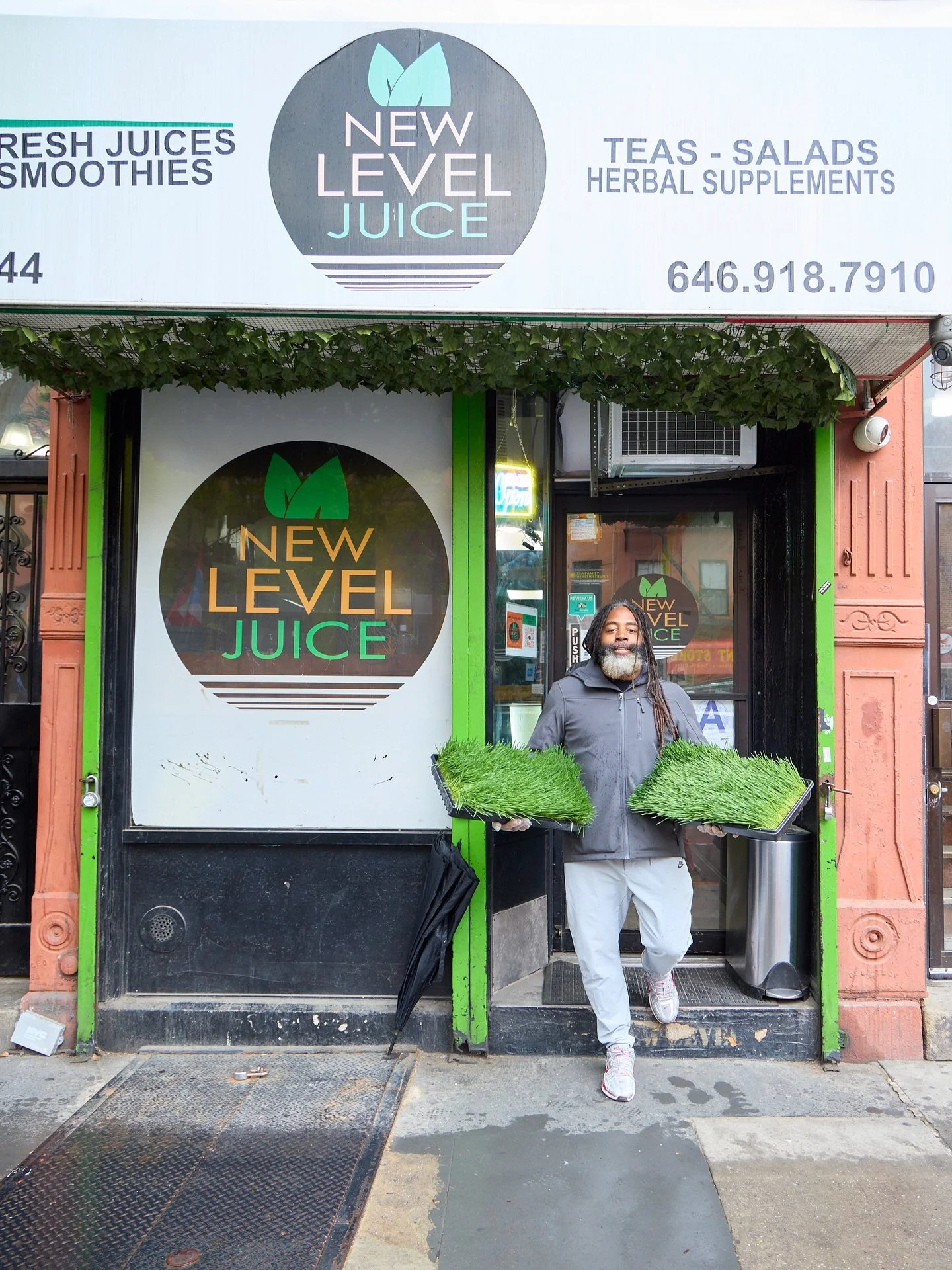 A cooler packed full of color, and all blenders whirring: That&rsquo;s how you spot a great juice bar, and exactly what you&rsquo;ll find inside New Level @newleveljuicebar, on First Avenue just south of 116th Street.

Step up to the counter, and Reg