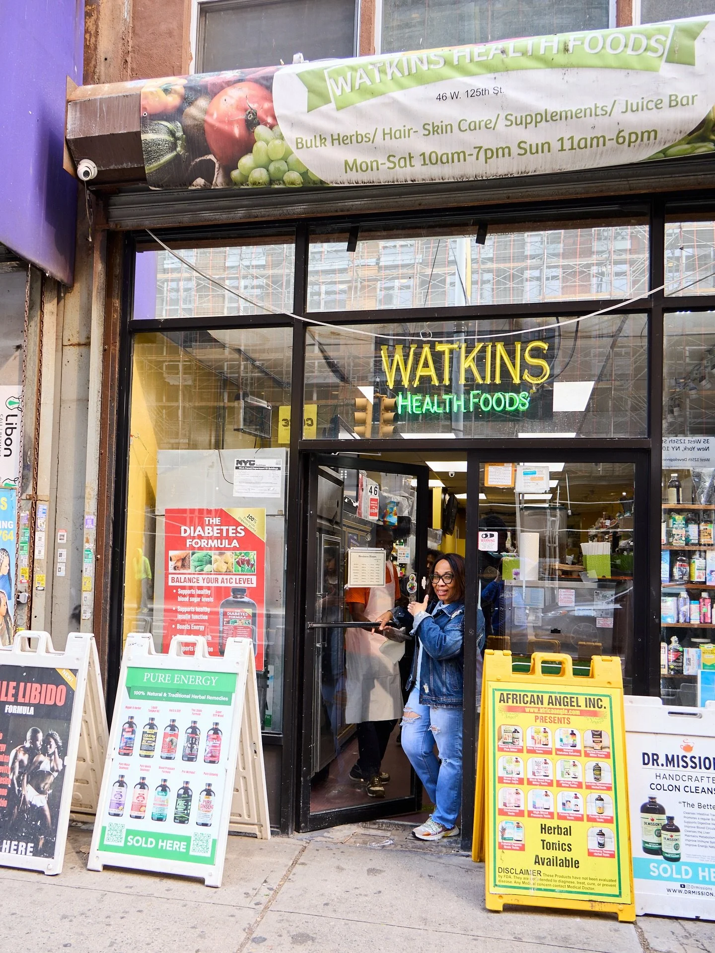 It&rsquo;s the granddaddy of Harlem juice bars, having served the neighborhood for some 50 years now: Watkins Health Foods @watkinshealthstore, on 125th Street between Fifth and Lenox avenues.

Founded by Robert Payton back in the 1970s, the shop too