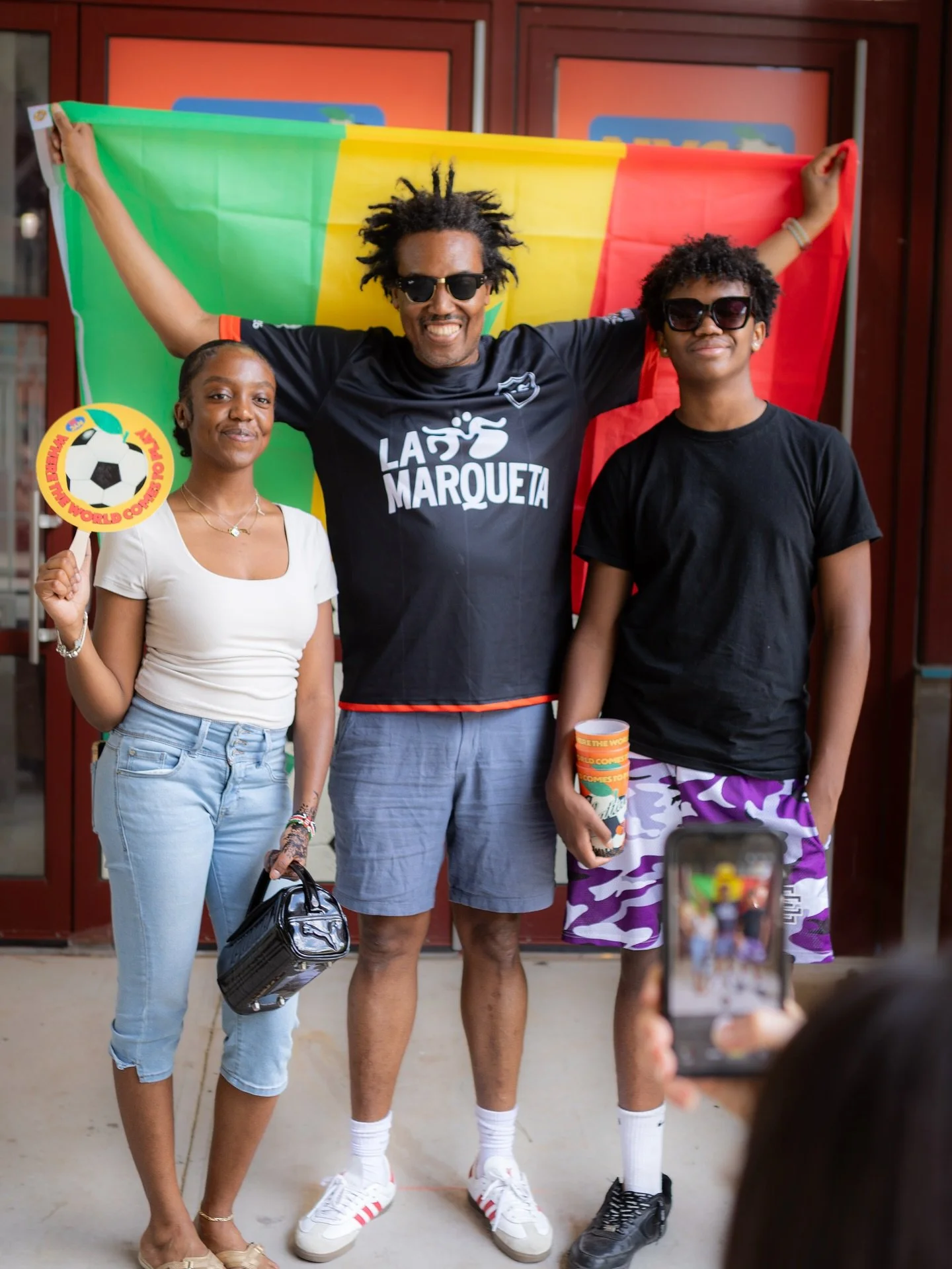 Calling team Senegal! 🇸🇳❤️ ⚽️ 

It was a blast to celebrate community and culture with you at last week&rsquo;s World Cup party at La Marqueta @lamarquetanyc &mdash; from ginger and bissap drinks by local small business Teranga @itsteranga_, to bra