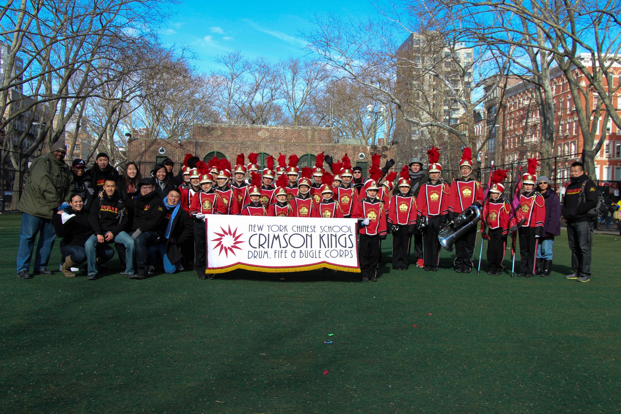 After the 2012 Chinese New Year Parade at Sara D. Roosevelt Park 