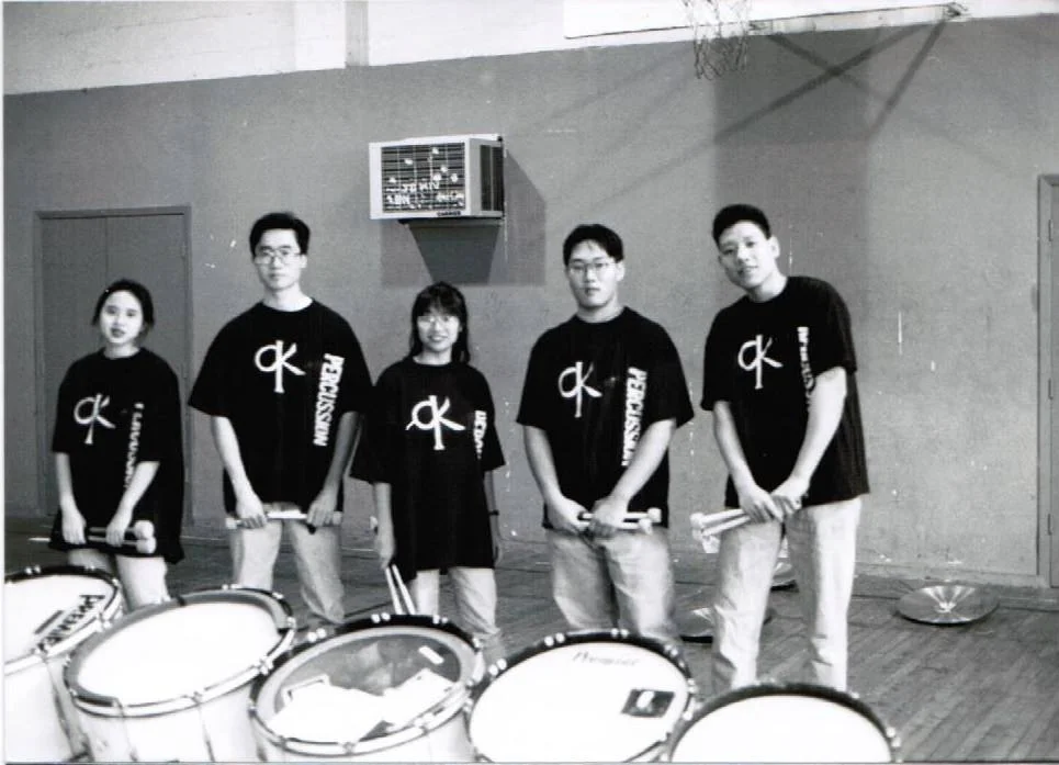 I wasn't 12 here. It's more likely I was 16 . left to right: Mary Chiu, Stanley Tang, Karen Leon, Chez Bryan Ong, Simon Yu Photo by: Barry Tang