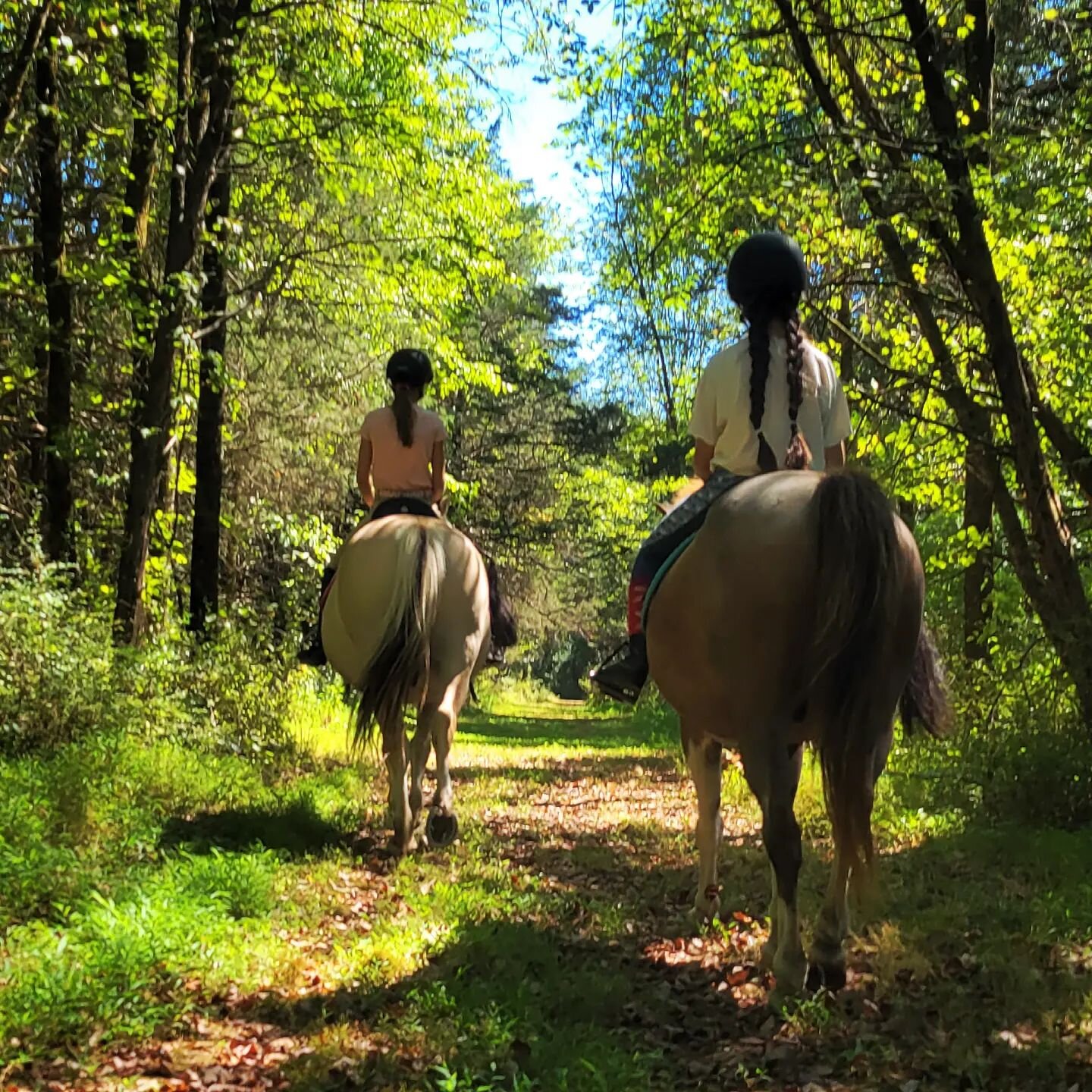 end of summer trail rides 🥰