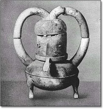 Distiller from the Han dynasty, 1st century A.D. Credit: Islam Inventions