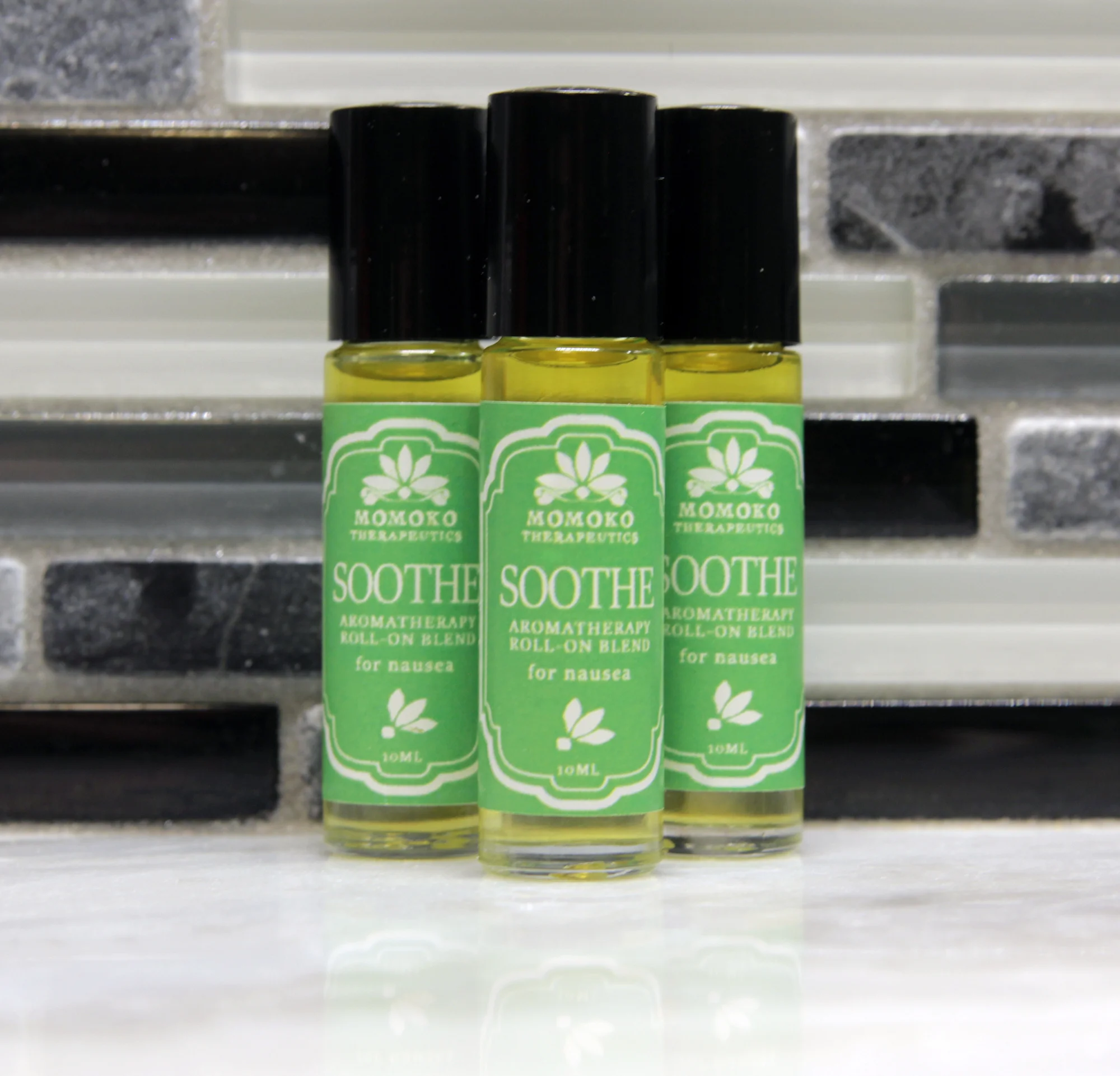 Soothe - Aromatherapy Roll-on Blend - anti-nausea essential oil inhaler for hangovers or morning sickness