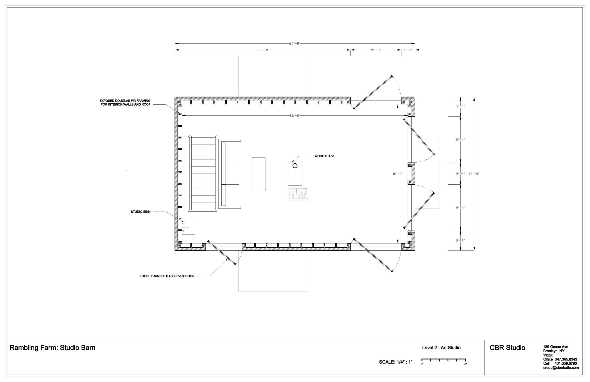 The building's construction utilizes standard practices familiar to the area. The exterior of the ground level is wrapped by a sturdy slatted screen made of wood. This screen helps to lighten the overall massing of the building at ground