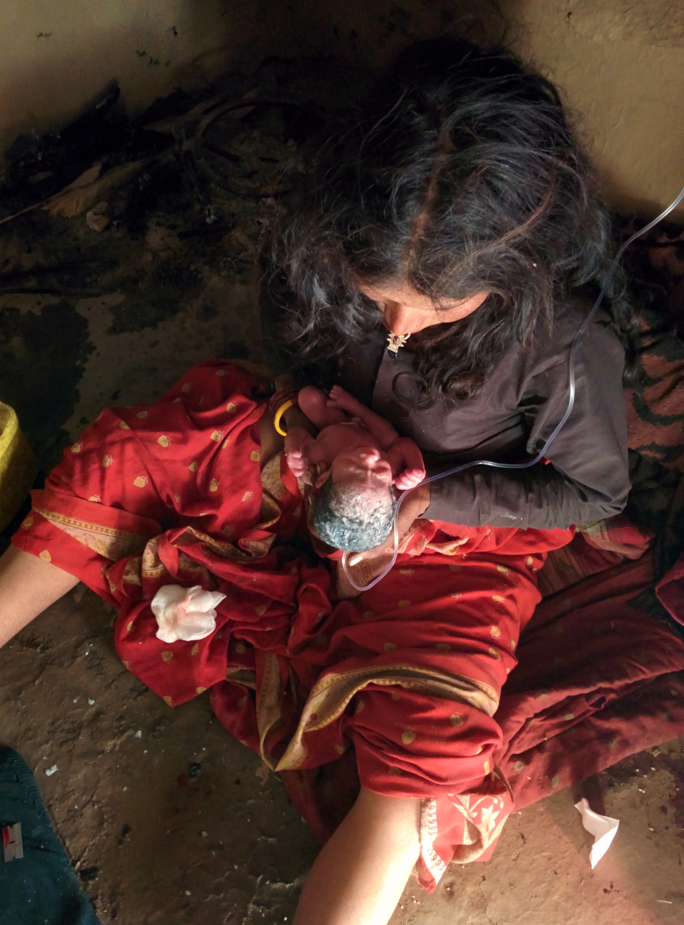 One of Oda's newest residents, brought into the world with the help of of our community health workers Sarita Singh.