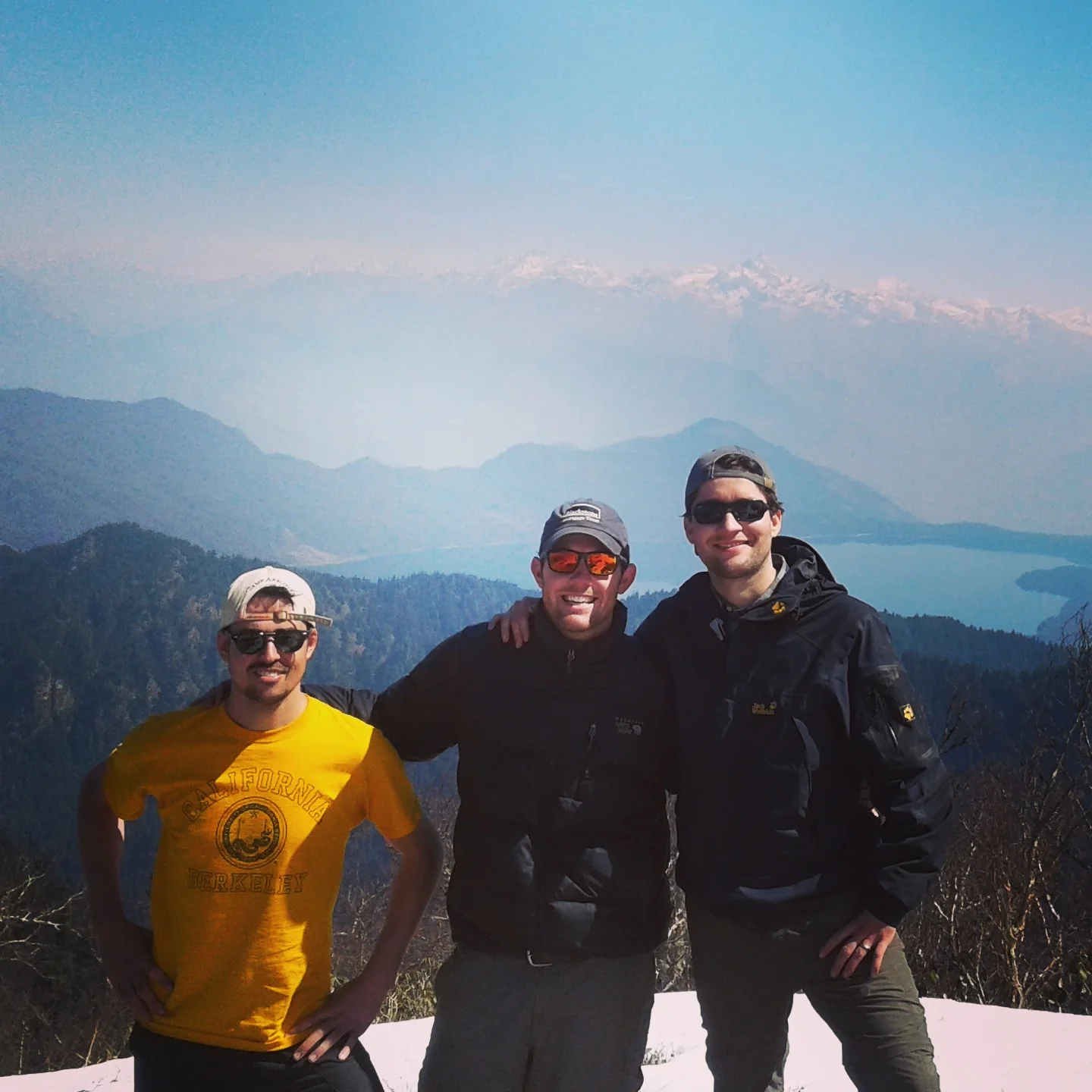 Photo overlooking Nepal's Largest Lake - Rara