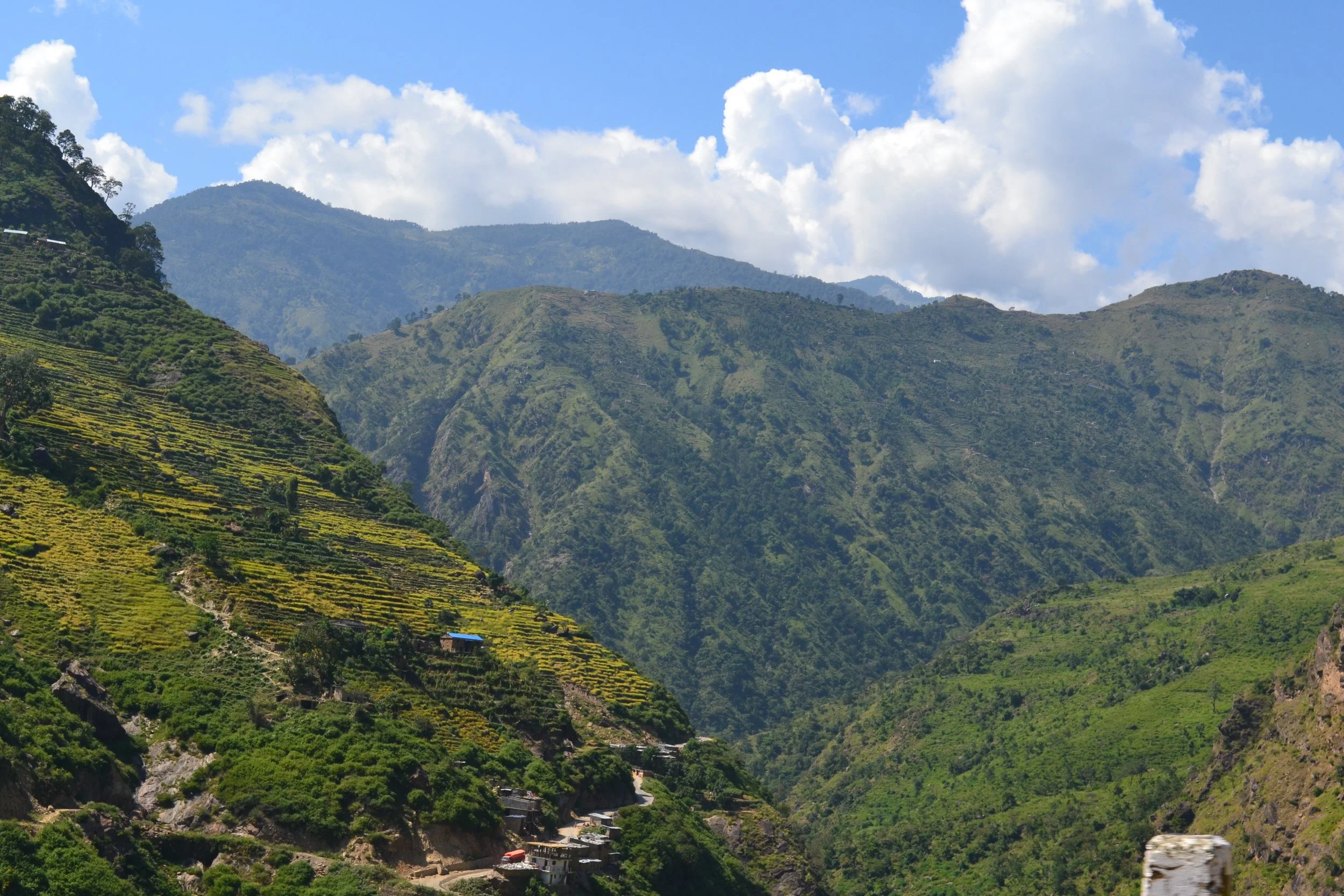 The last leg into Oda - the community and the journey is stunning!
